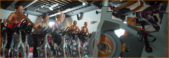 Indoor Cycling Class at Anchorage Cycle