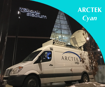 Arctek Cyan Satellite Truck