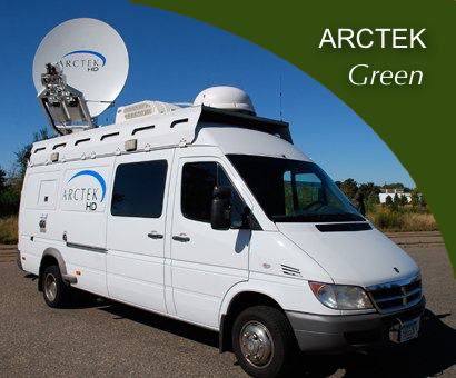 ARCTEK Green Satellite Truck