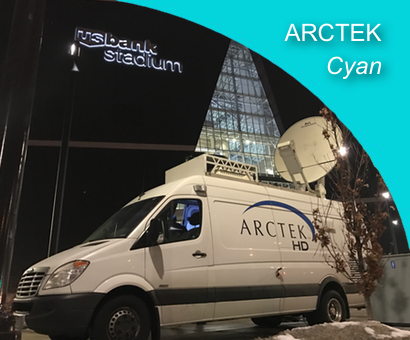 ARCTEK Cyan Satellite Truck