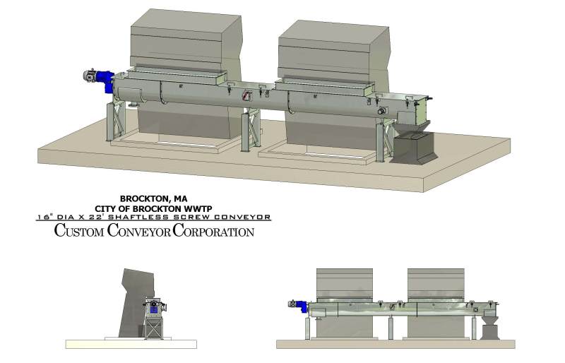 Shaftless Screw Conveyer Material Handling Solutions