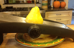 Pear-and-mandolin