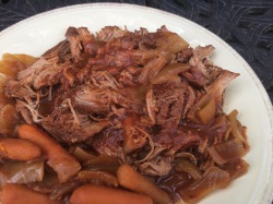 shredded beef