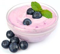 yogurt-and-blueberries