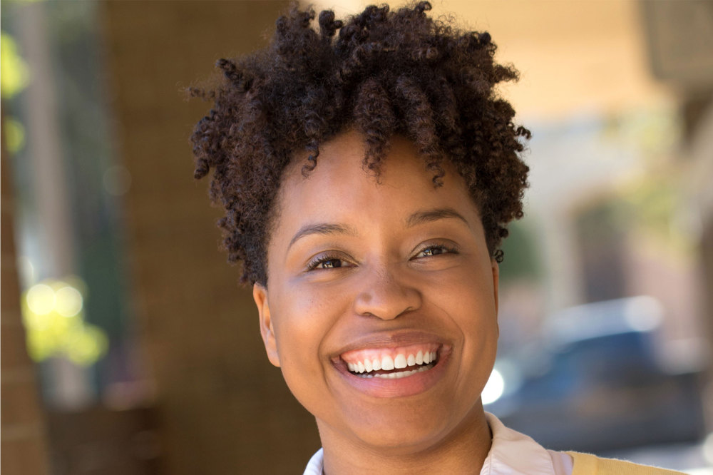 Finger or comb coils at Huetiful Salon
