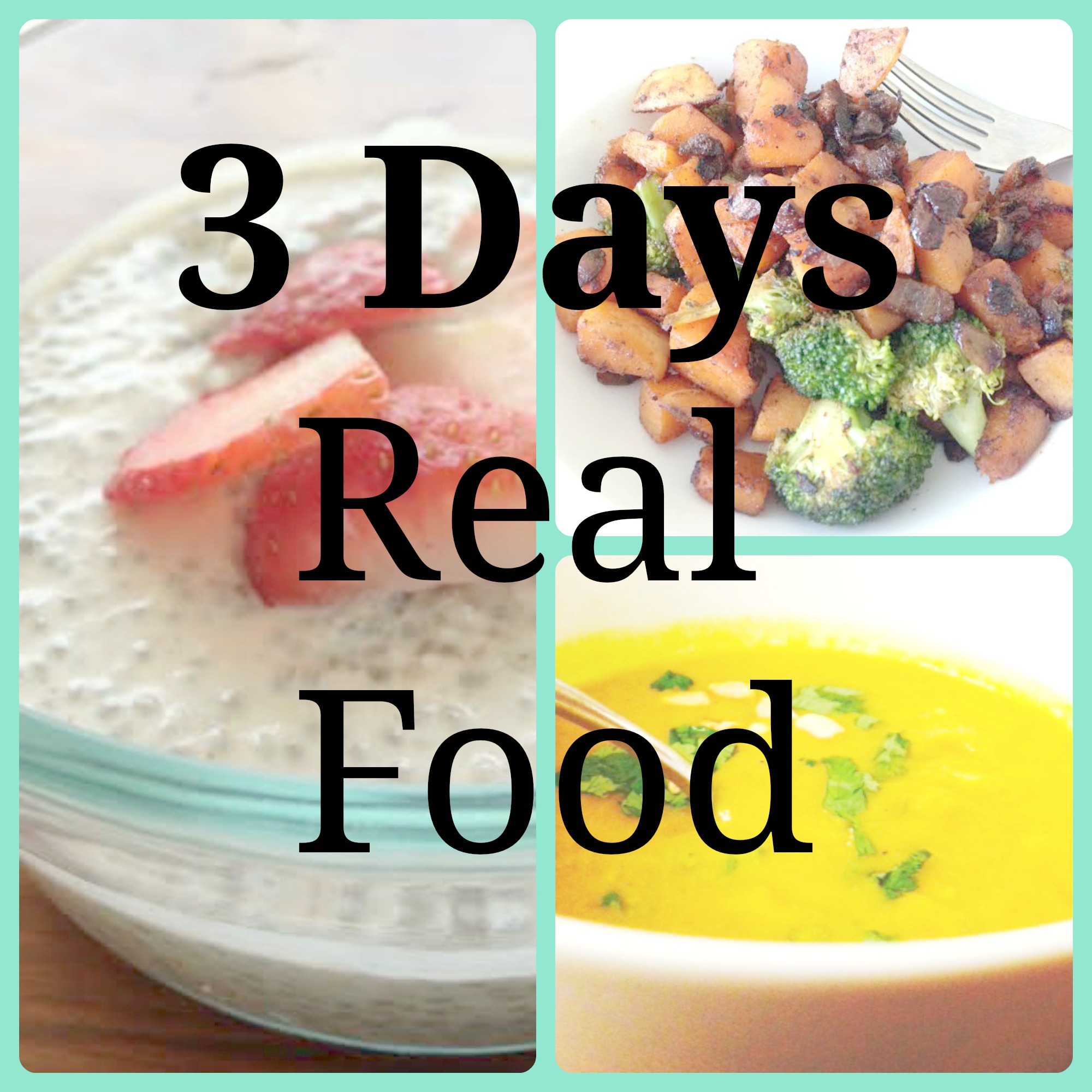 3Day Real Food Detox