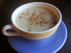 warm winter smoothie