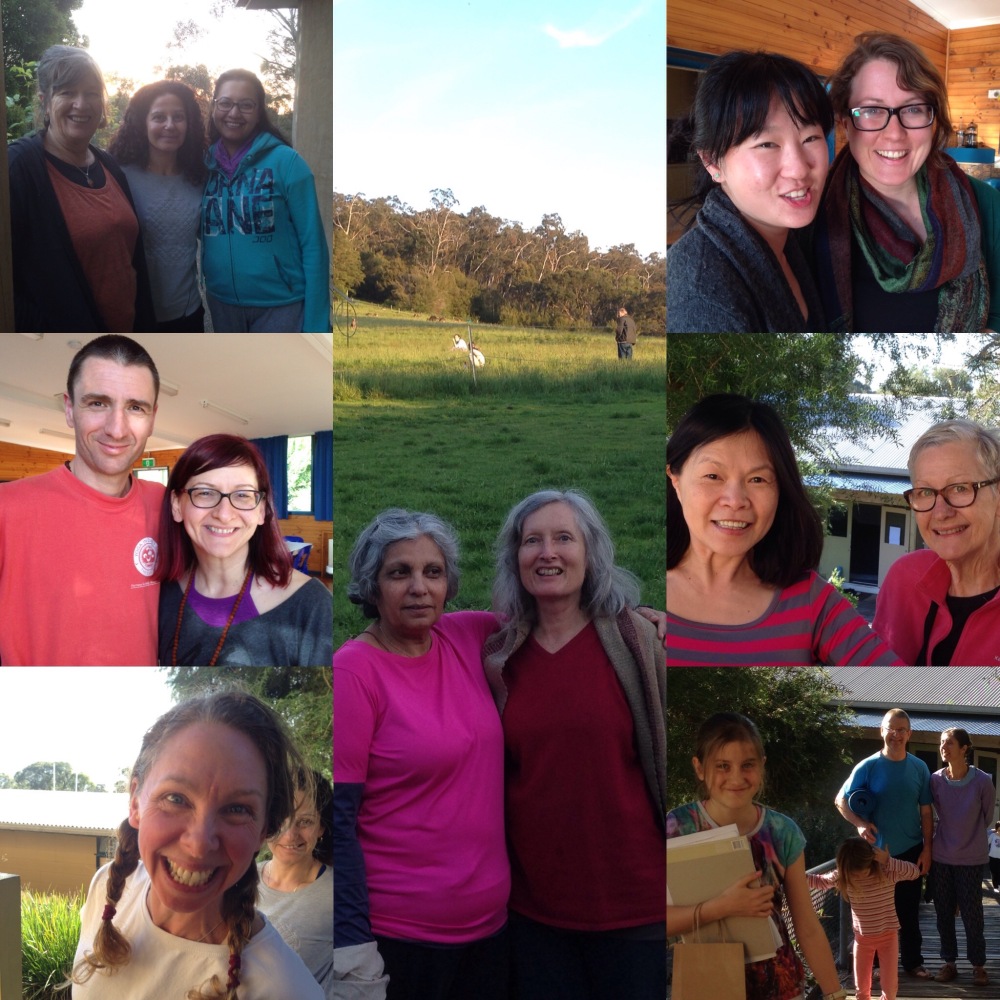 Yoga in Daily Life Spring Retreat 2016 Collage